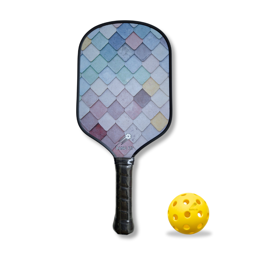 Pickleball Paddle for INTERMEDIATE Players - Raw Carbon Fiber(USPA Approved)