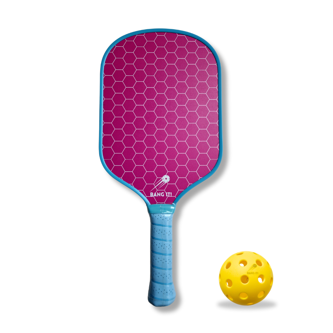 Pickleball Paddle for INTERMEDIATE Players - Raw Carbon Fiber(USPA Approved)