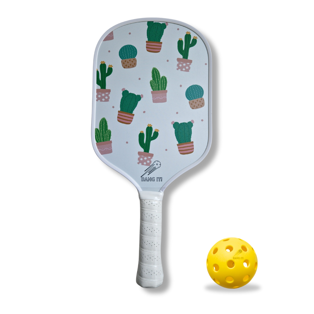 Pickleball Paddle for INTERMEDIATE Players - Raw Carbon Fiber(USPA Approved)