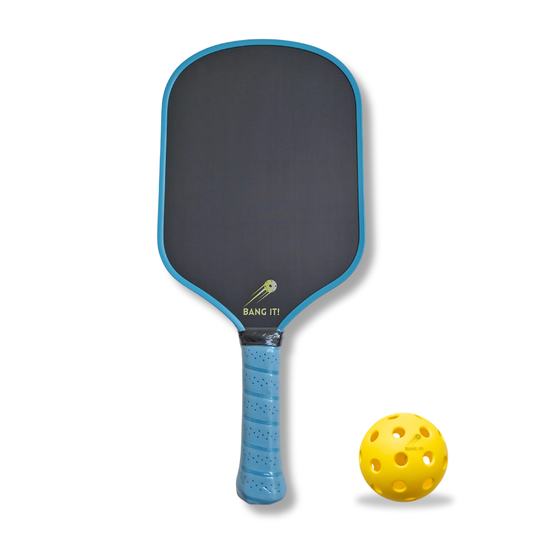 Pickleball Paddle for INTERMEDIATE Players - Raw Carbon Fiber(USPA Approved)