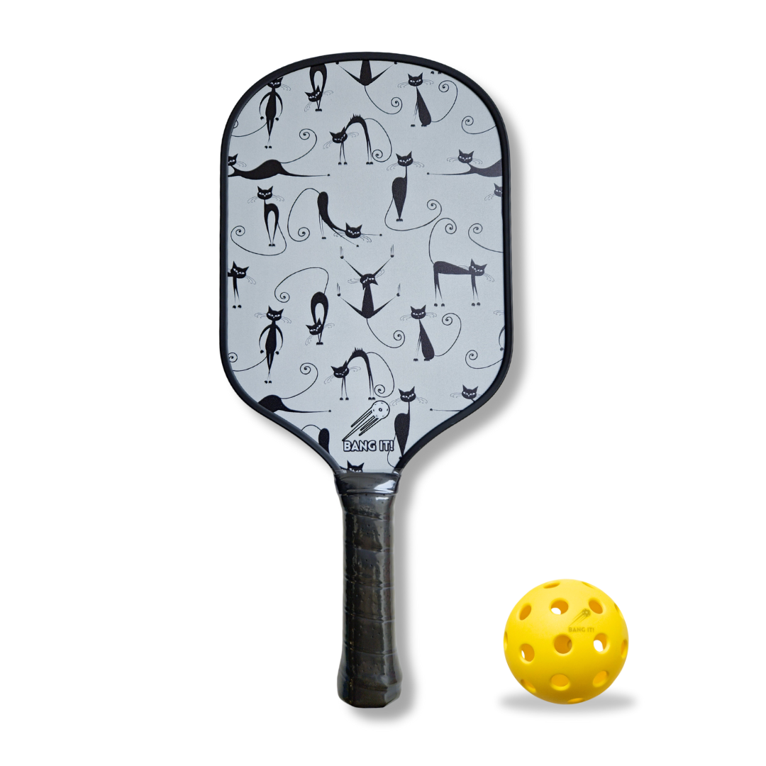 Pickleball Paddle for INTERMEDIATE Players - Raw Carbon Fiber(USPA Approved)